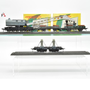 Fleischmann 5597  4-teilige Kranzug-Set, (25943)