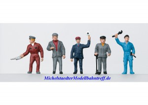 (Neu) Märklin 56405 Spur 1 Figurengruppe Bahnpersonal,