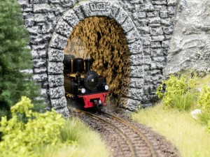 (Neu) Noch 58026 Tunnelportal Bruchsteinmauer H0, 1-gleisig,