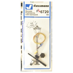 (Neu) Viessmann 6720 Bausatz Parklaterne, H0,