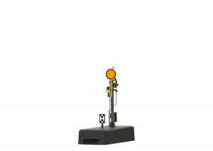 (Neu) Märklin 70382 Form-Vorsignal mit grauem Mast,