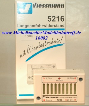 (Neu) Viessmann 5216 Langsamfahrwiderstand, (16082)