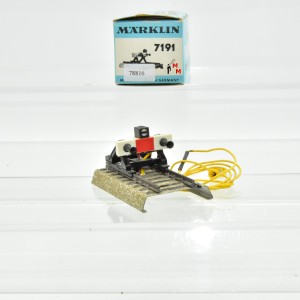 Märklin 7191 M-Gleis Gleisende mit Prellbock, beleuchtet, (78816)