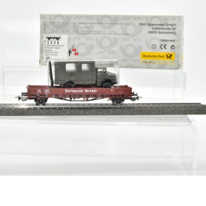 Piko 72008 Rungenwagen im Huckepack-Verkehr, (78482)