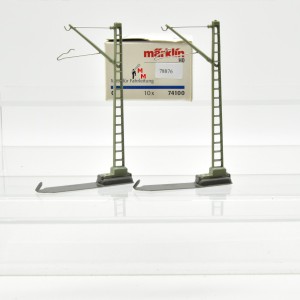 Märklin 74100 Mast für Fahrleitung, (10 Stück), (78876)