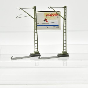 Märklin 74100 Mast für Fahrleitung, (10 Stück), (78951)