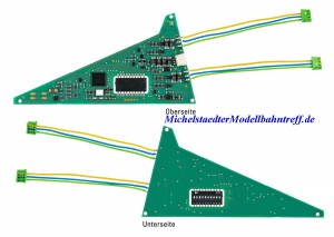 (Neu) Märklin 74466 Einbau-Digital-Decoder für C-Gleis Dreiwegweichen,