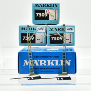 Märklin 7509 Oberleitungsmast, (10 Stück) (78896)