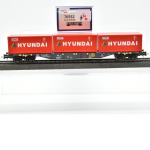 Roco 76932 Containertragwagen "Hyundai", (66632)