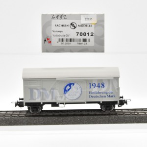 Sachsenmodelle 78812 Werbewagen "Abschied von der DM", (22655)