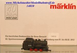 Märklin 8S2012 Spielwarenmesse 2012, (14010)