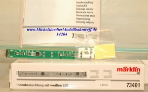 (Neu) Märklin 73401 Innenbeleuchtung weiß,