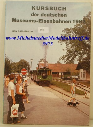 Kursbuch der deutschen Museumsbahnen 1982, (5975)
