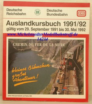 Auslandskursbuch 1991/1992, (14234)