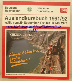 Auslandskursbuch 1991/1992, (14234)