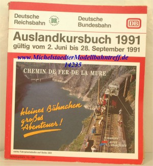 Auslandskursbuch 1991, (14235)