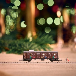 (Neu) Märklin Spur Z 80633 Weihnachtswagen 2023,