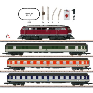 (Neu) Märklin Spur Z 81873 Startset "„Pop-Zug“, DB, "50 Jashre Spur Z",