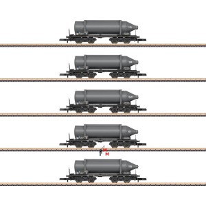 (Neu) Märklin 82092 Spur Z Wagenset "Carbid-Flaschenwagen", Ep.IV,