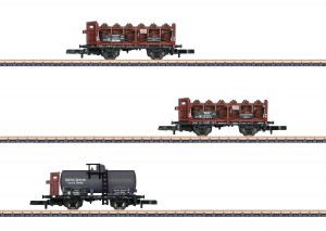 (Neu) Märklin Spur Z 82318 Wagenset Flüssigkeitstransport, DRG, Ep.II,