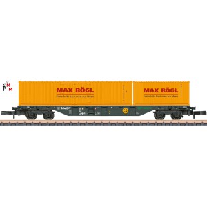 (Neu) Märklin Spur Z, 82642 Containertragwagen, Ep.VI, MHI