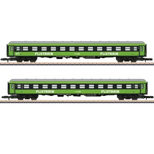 (Neu) Märklin MHI Spur Z 87404 Wagenset -2, "Flixtrain" DB, Ep.VI,