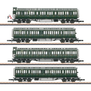 (Neu) Märklin Spur Z 87565 Reisezugwagen-Set der DB, Ep,III,