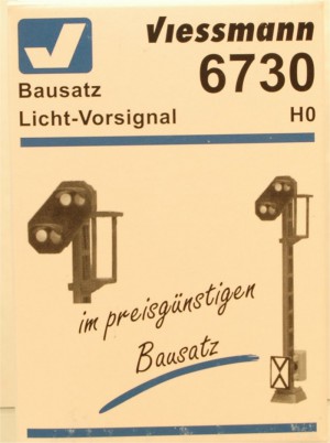 (Neu) Viessmann 6730 Bausatz Licht-Vorsignal, H0,