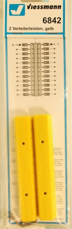(Neu) Viessmann 6842 -2 Verteilerleisten, gelb,