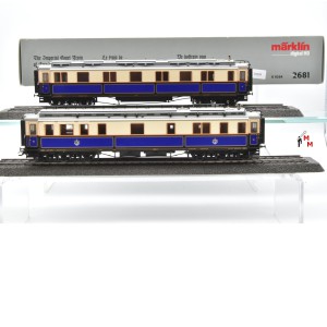 Märklin 89264 Salonwagen der Kaiserin und dem Gefolgewagen der Herren, aus 2681, (30299)