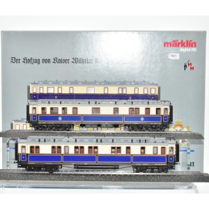 Märklin 89264 (2681) Solonwagen der Kaiserin und Gefolge-Wagen der Herren, (78467)