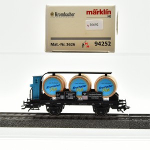 Märklin 94252 Fasswagen der DRG "...am liebsten Krombacher Pils", (30692)