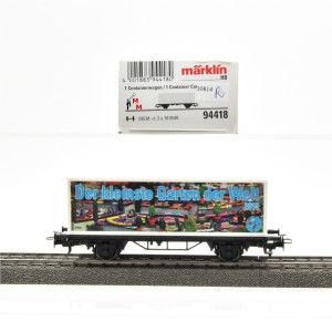 Märklin 94418 Sonderwagen "Der kleinste Garten der Welt", (30814)