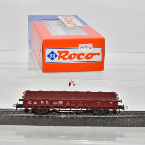 Roco 11999 2-achigen Rungenwagen der DB, (99477)