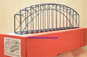 Hack BN 27 Spur N-Bogenbrücke, aus Metall, (11653)