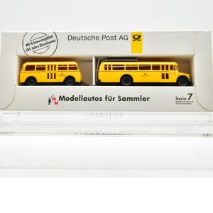 Brekina Serie 7 "MAN Postbus Typ MKN 630 mit Orion-Personenanhänger", (78475)