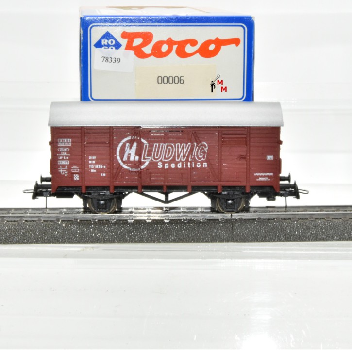 Roco 00006 Ged. Güterwagen "H. Ludwig Spedition", (78339)