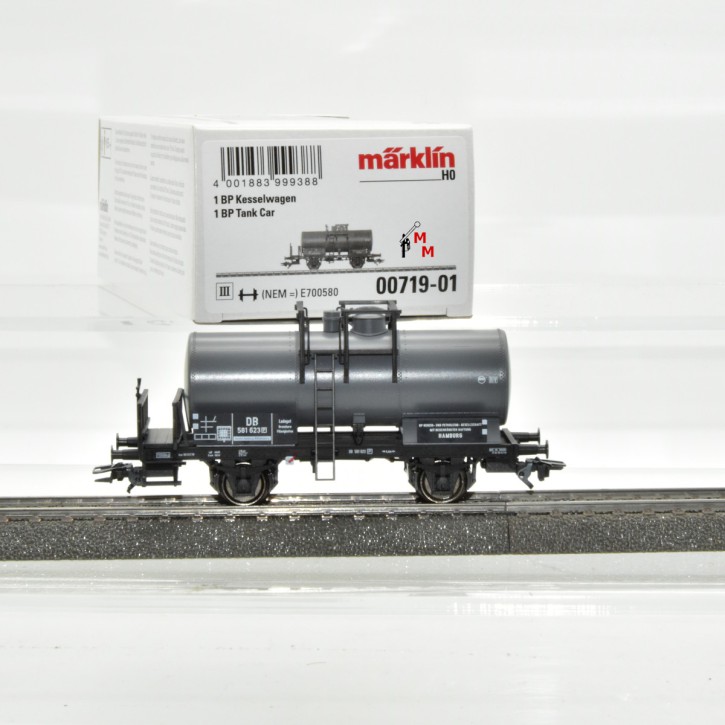 (Neu) Märklin 00719-01 Kesselwagen "BP", aus Display,