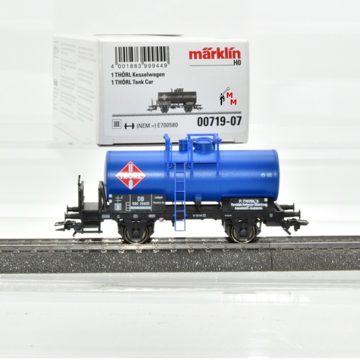 (Neu) Märklin 00719-07 Kesselwagen "THÖRL", aus Display,