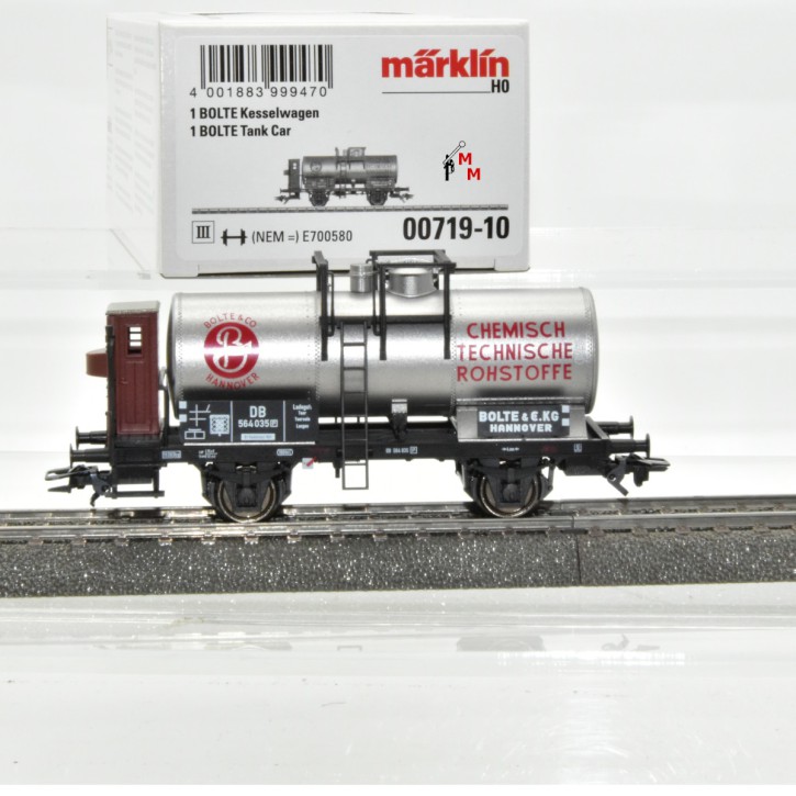 (Neu) Märklin 00719-10 Kesselwagen "BOLTE", aus Display,