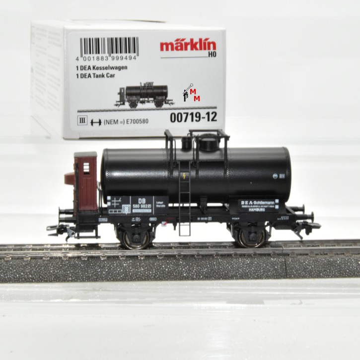 (Neu) Märklin 00719-12 Kesselwagen "DEA", aus Display,