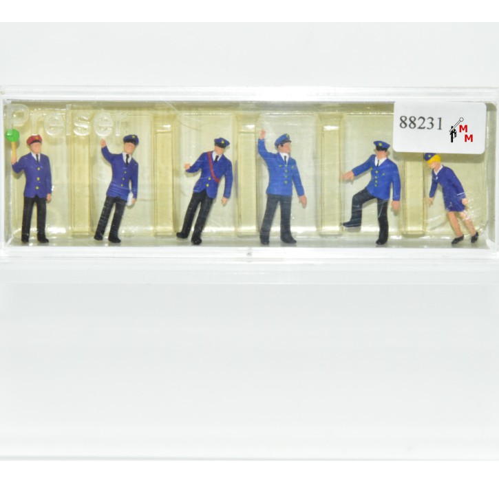 Preiser 10011 Bahnpersonal DB, (88231)