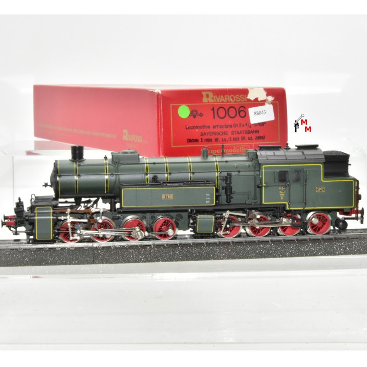 Rivarossi 1006 Dampflok Bauart „Mallet“ Gt 2x 4/4 der K.Bay.Sts.B., Wechselstrom, (88043)