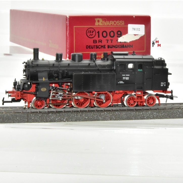 Rivarossi 1009 Dampflok BR 77 DB, Wechselstrom, (78132)