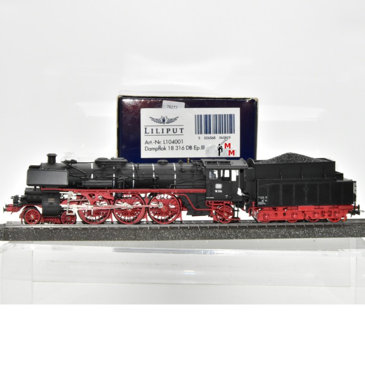 Liliput L104001 Dampflok BR 18.316 der DB, Ep.III, (78277)