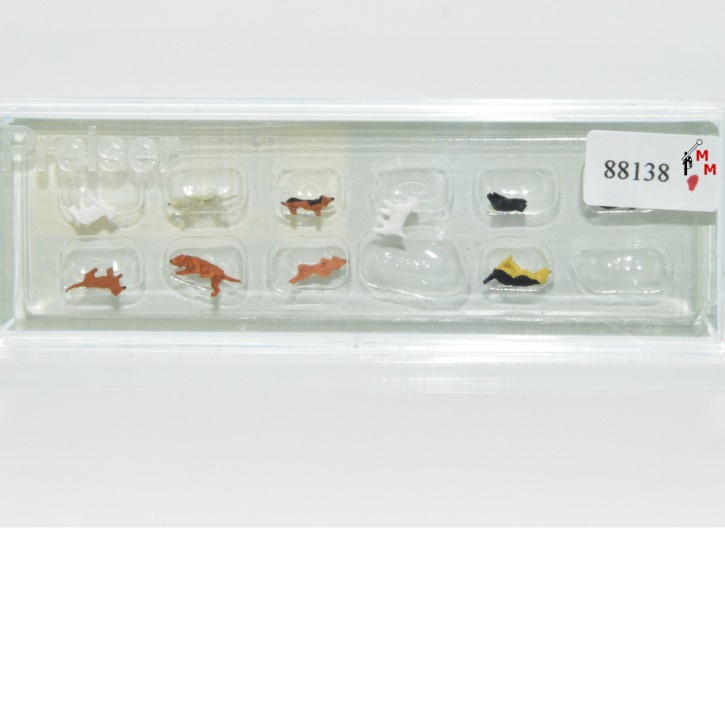 Preiser 14165 Hunde und Katzen, (88138)