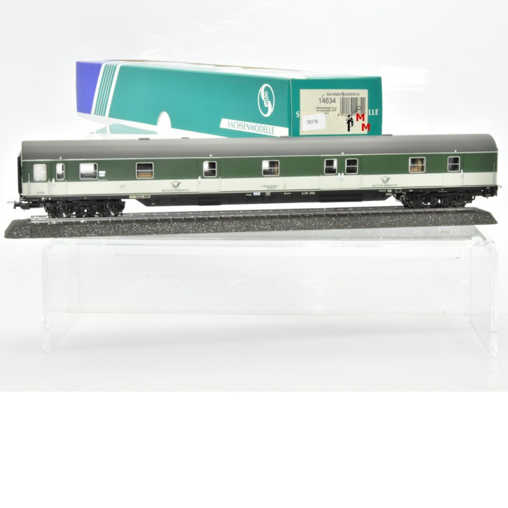 Sachsenmodelle 14634 Bahnpostwagen DBP, Ep.IV, (78578)