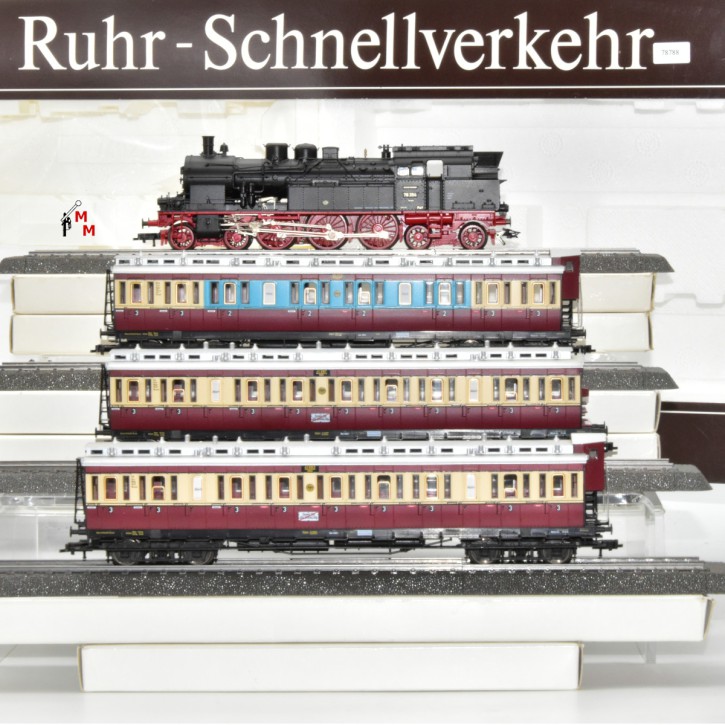 Fleischmann 1887 Zugpackung "Ruhr-Schnellverkehr", Wechselstrom, (78788/1)
