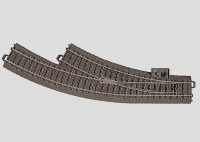 (Neu) Märklin 24672 Bogenweiche rechts, Innenbogen R 1, 30°