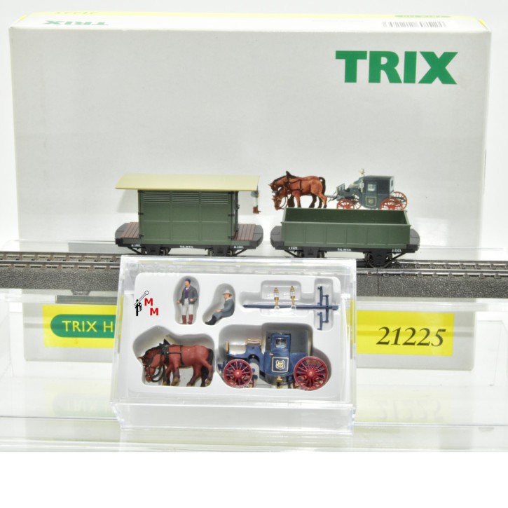 Trix 21225 Ergänzungs-Set zu Württemberger Zug um 1859, (78298)